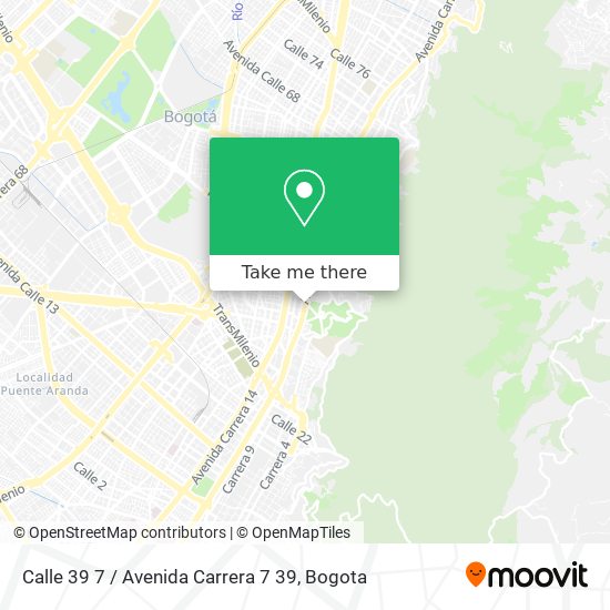 Calle 39 7 / Avenida Carrera 7 39 map