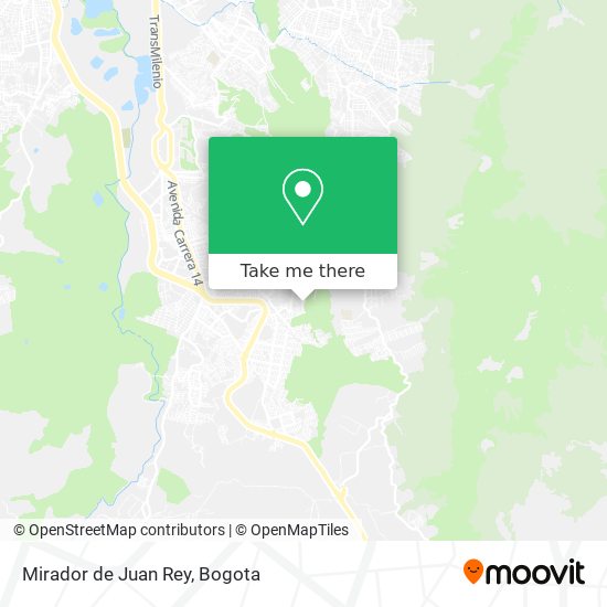 Mirador de Juan Rey map