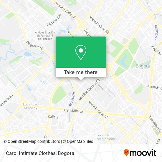 Carol Intimate Clothes map