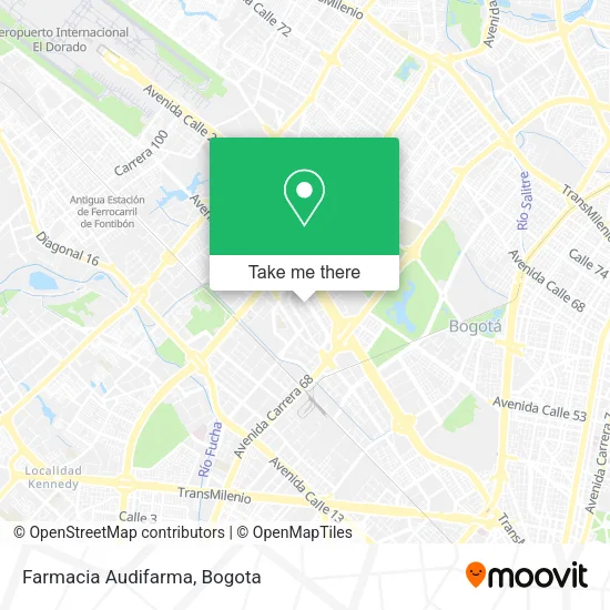 Mapa de Farmacia Audifarma
