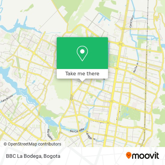 Mapa de BBC La Bodega