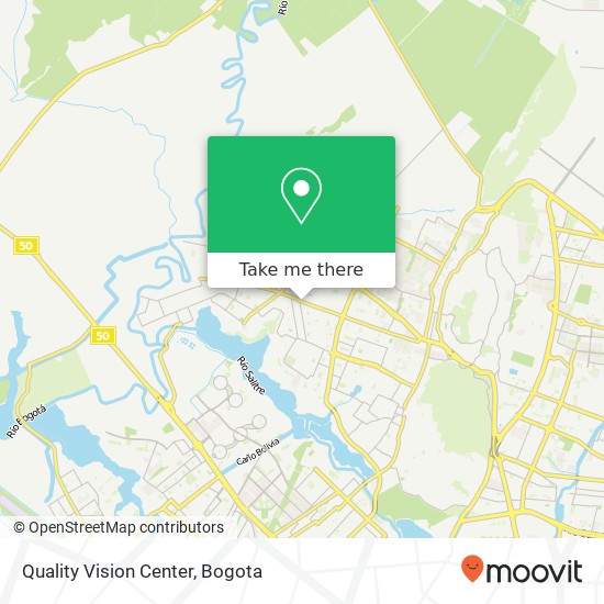 Quality Vision Center map