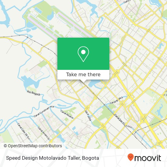 Speed Design Motolavado Taller map