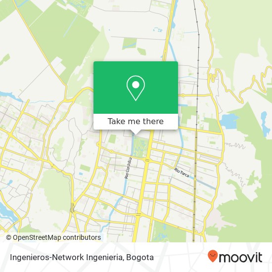 Ingenieros-Network Ingenieria map