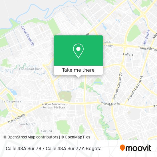 Calle 48A Sur 78 / Calle 48A Sur 77Y map