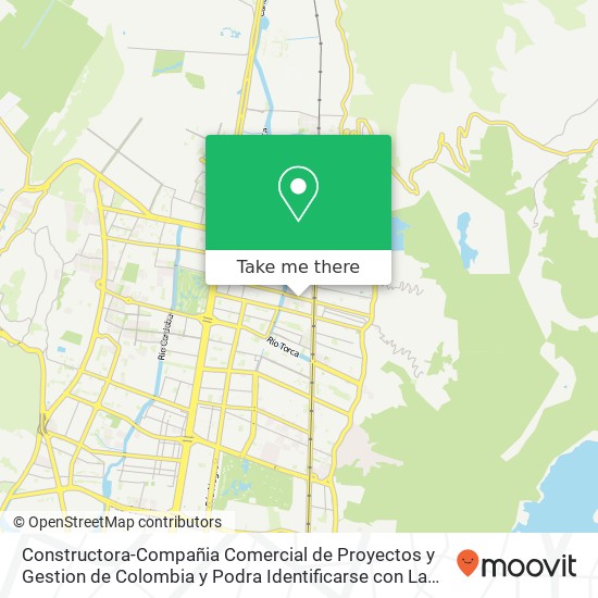 Constructora-Compañia Comercial de Proyectos y Gestion de Colombia y Podra Identificarse con La Sig map