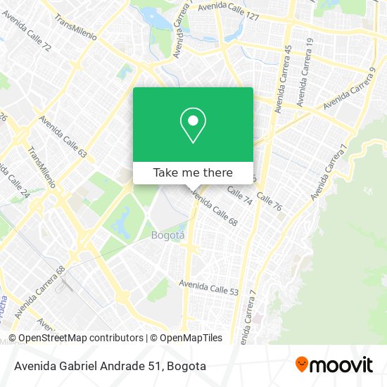 Mapa de Avenida Gabriel Andrade 51