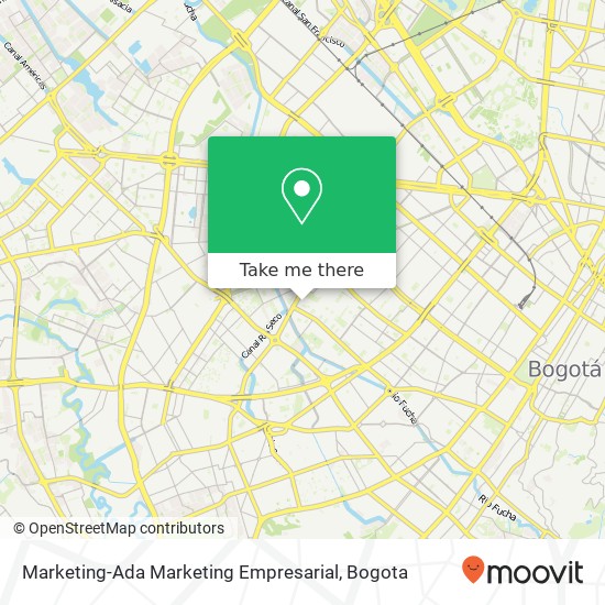 Marketing-Ada Marketing Empresarial map