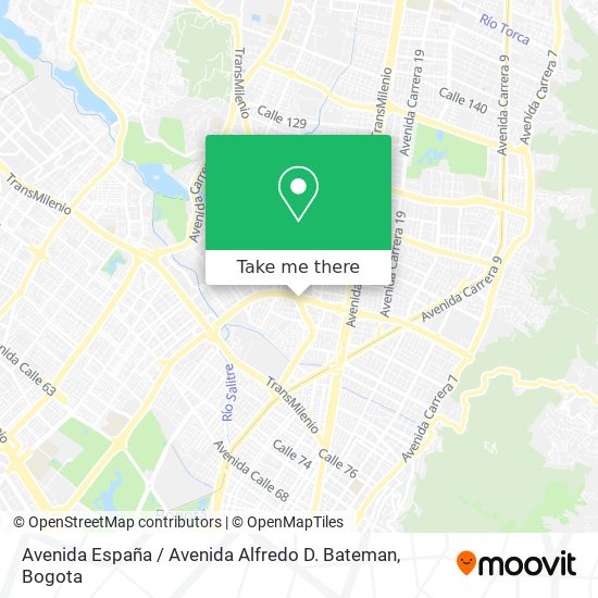 Avenida España / Avenida Alfredo D. Bateman map