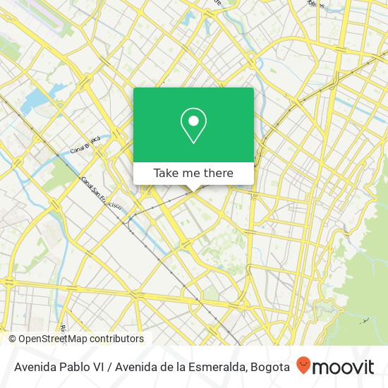 Avenida Pablo VI / Avenida de la Esmeralda map