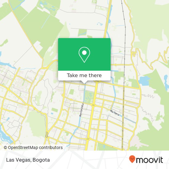 Las Vegas map