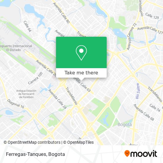 Ferregas-Tanques map