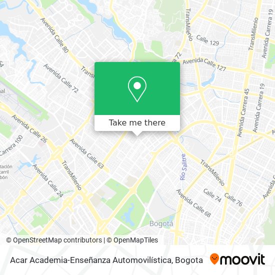 Acar Academia-Enseñanza Automovilística map