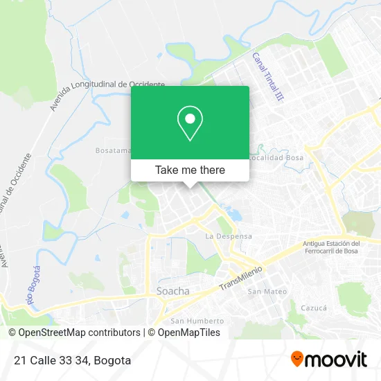 21 Calle 33 34 map