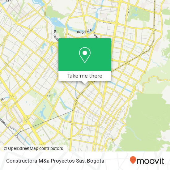 Constructora-M&a Proyectos Sas map