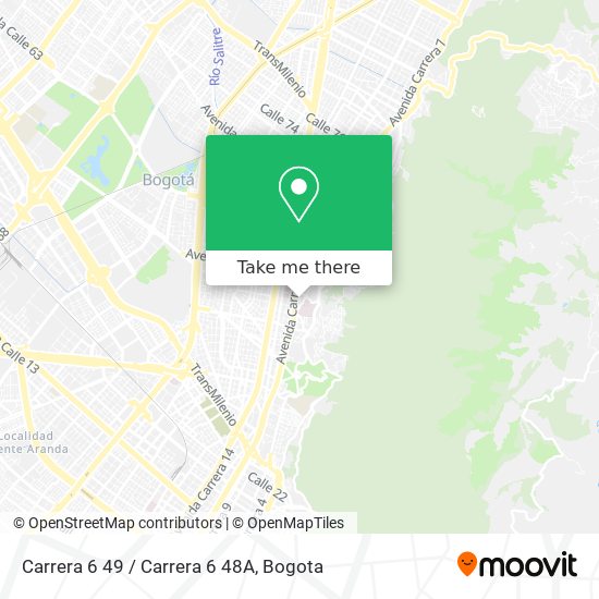 Carrera 6 49 / Carrera 6 48A map