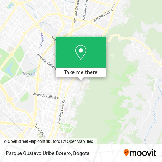 Parque Gustavo Uribe Botero map