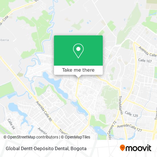Mapa de Global Dentt-Depósito Dental
