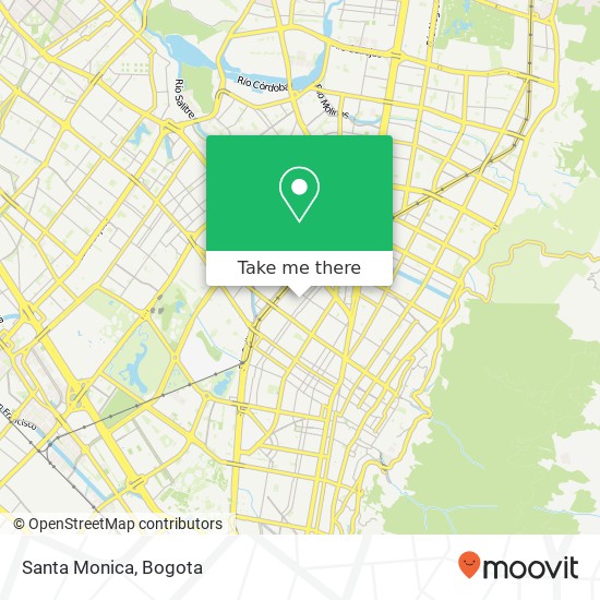 Mapa de Santa Monica