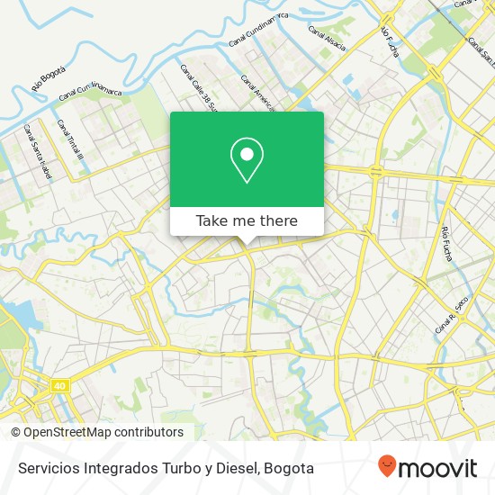 Servicios Integrados Turbo y Diesel map