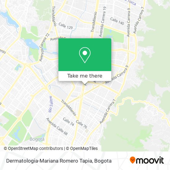 Dermatologia-Mariana Romero Tapia map