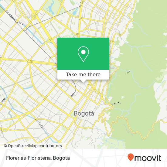 Florerias-Floristeria map