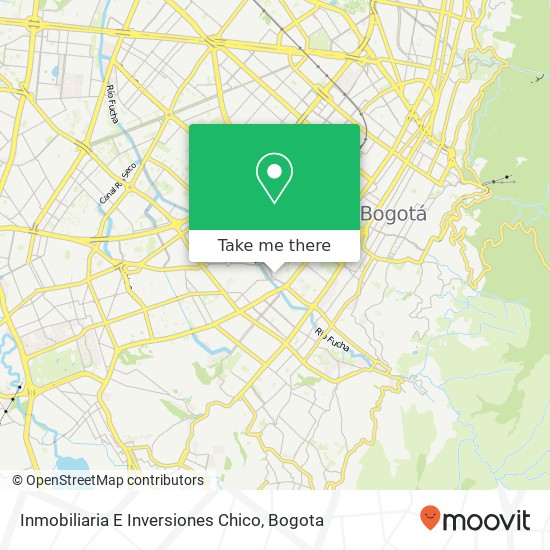 Inmobiliaria E Inversiones Chico map