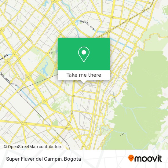 Super Fluver del Campin map