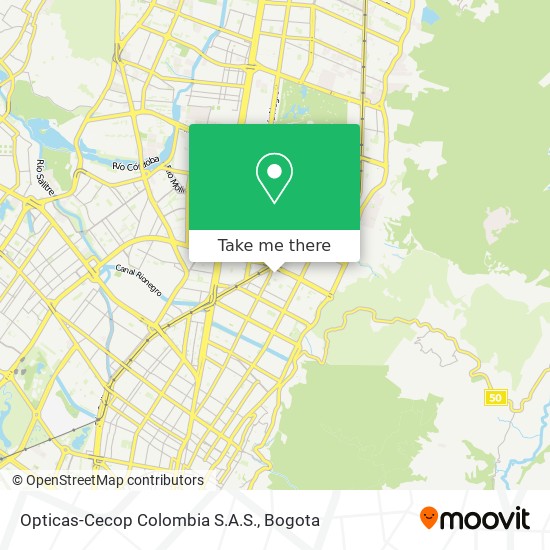 Opticas-Cecop Colombia S.A.S. map