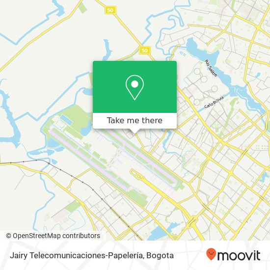 Jairy Telecomunicaciones-Papelería map