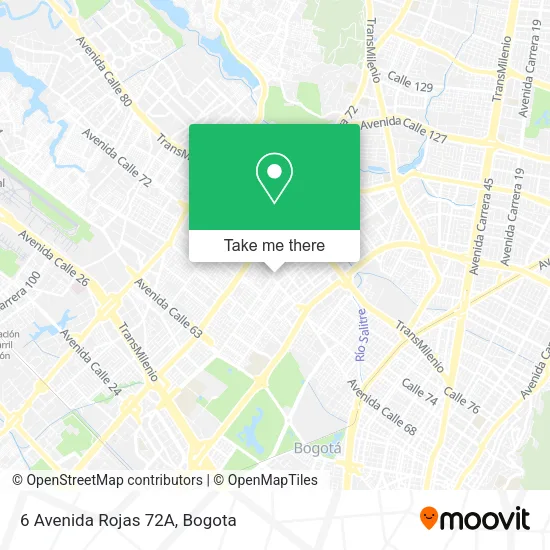 6 Avenida Rojas 72A map