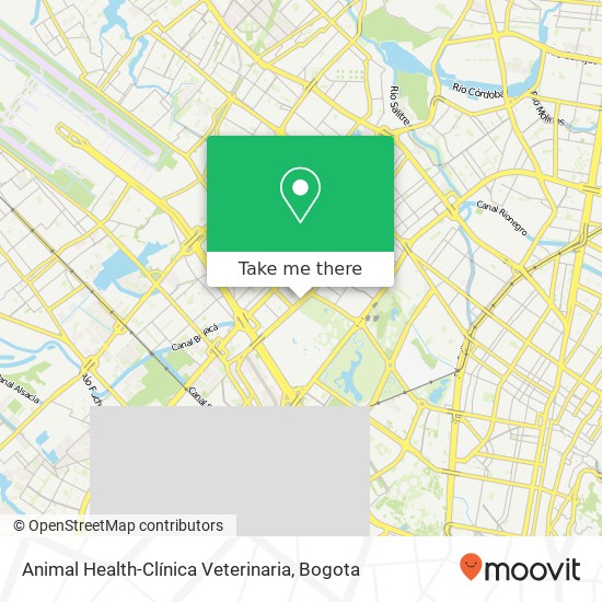 Mapa de Animal Health-Clínica Veterinaria