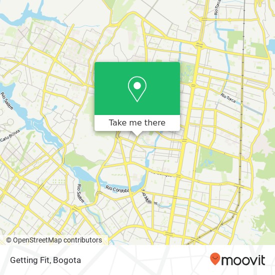 Getting Fit map