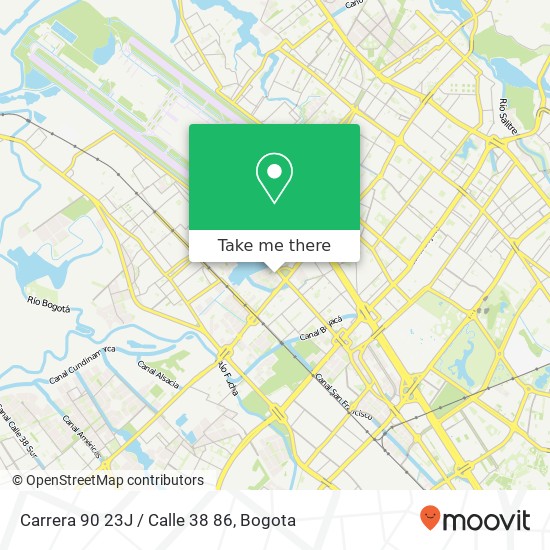 Carrera 90 23J / Calle 38 86 map
