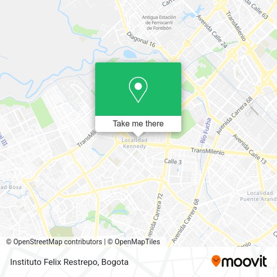 Instituto Felix Restrepo map