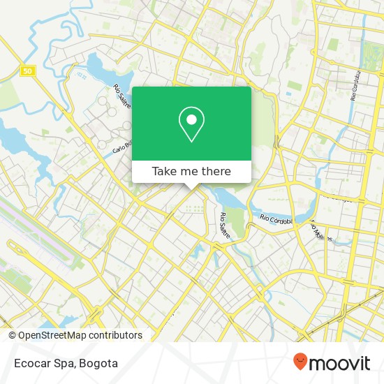 Ecocar Spa map