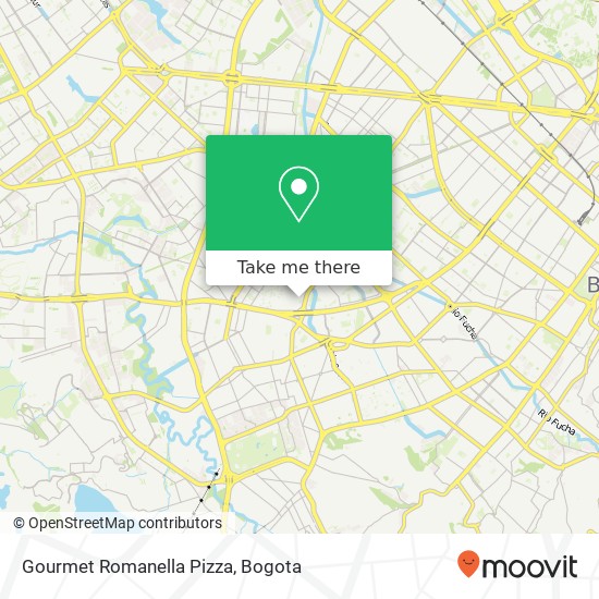 Gourmet Romanella Pizza map