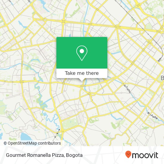 Mapa de Gourmet Romanella Pizza