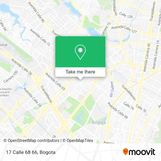 17 Calle 68 66 map