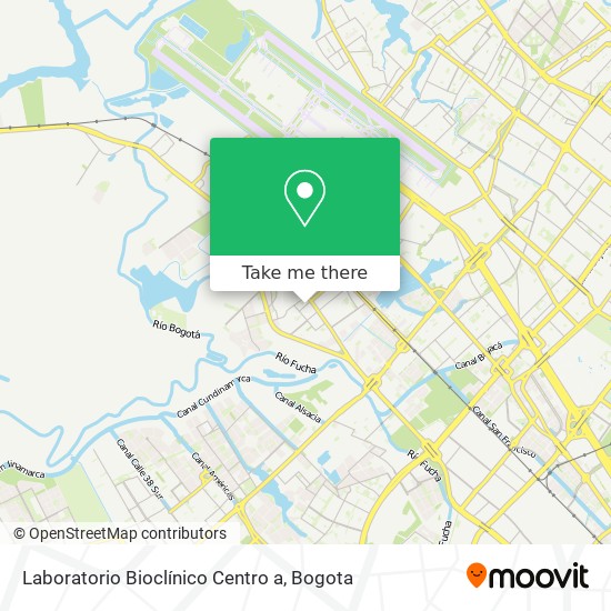 Laboratorio Bioclínico Centro a map