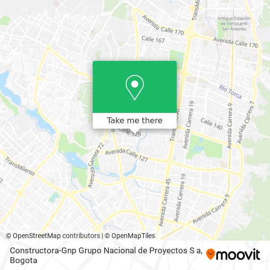 Constructora-Gnp Grupo Nacional de Proyectos S a map