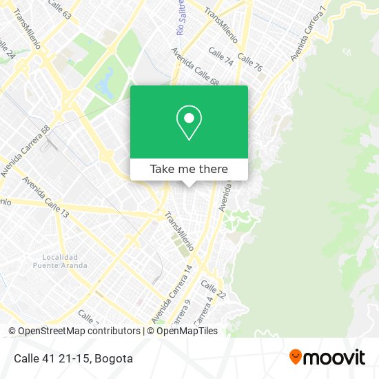 Calle 41 21-15 map