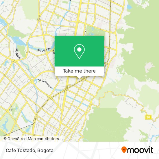 Cafe Tostado map