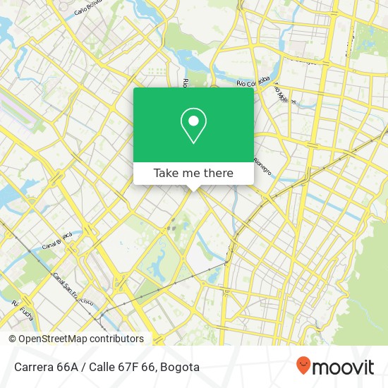 Carrera 66A / Calle 67F 66 map