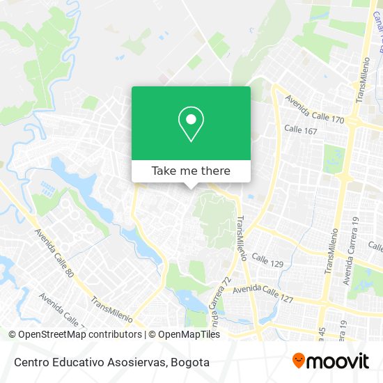 Mapa de Centro Educativo Asosiervas
