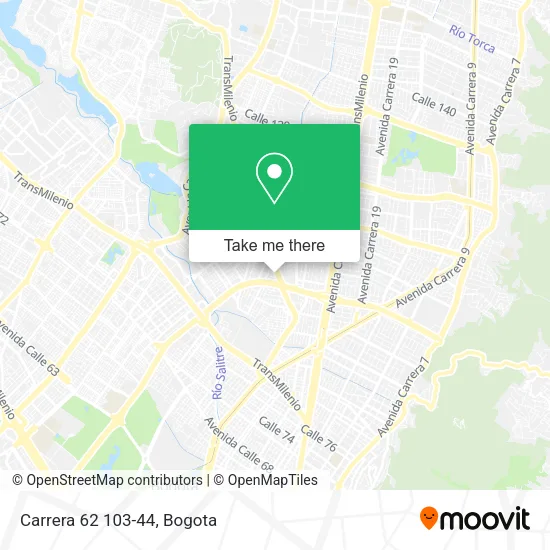 Mapa de Carrera 62 103-44