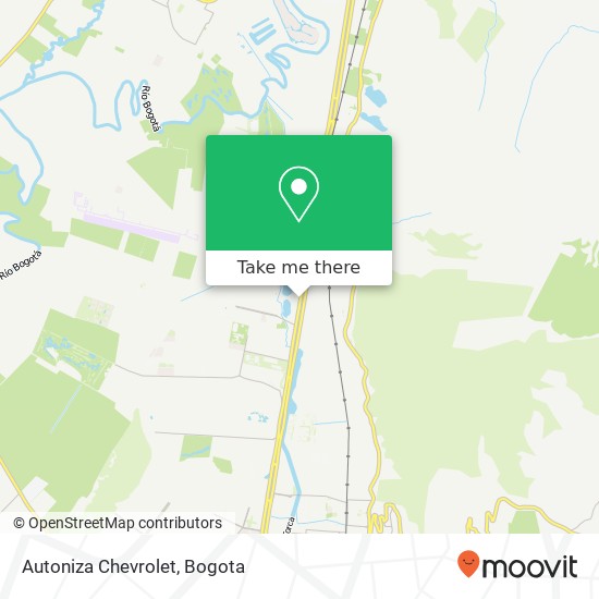 Autoniza Chevrolet map