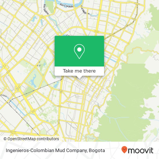 Ingenieros-Colombian Mud Company map