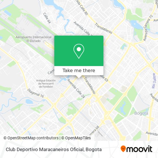 Mapa de Club Deportivo Maracaneiros Oficial