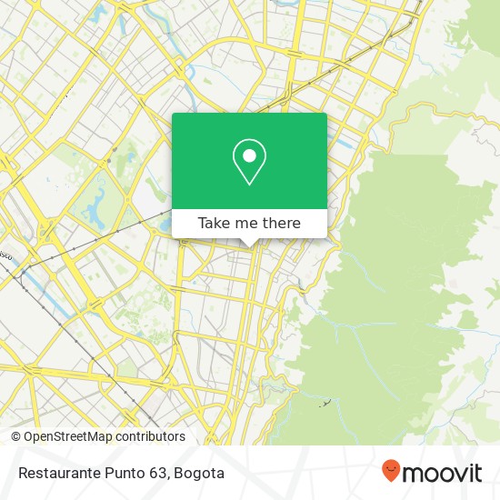 Restaurante Punto 63 map